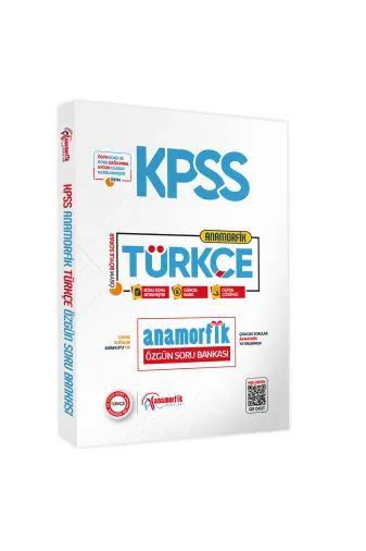 Anamorfik Yayınları KPSSanamrfktürkçeTKKTP4050 2025 Kpss Yeni Sistem Türkçe Tek Kitap Anamorfik Özgün Soru Bankası Konu Konu Dijital Çözümlü