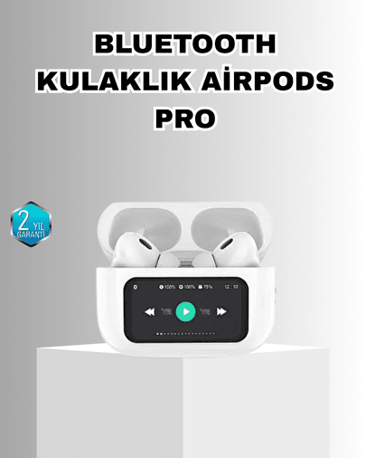 ANC Bluetooth Kulaklık – Dokunmatik, Powerbank Kutulu, Akıllı Sensörlü