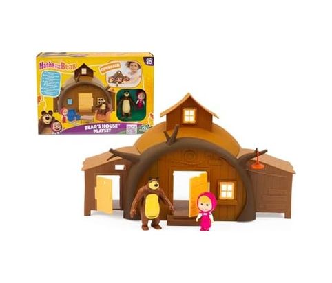 AND 57855210127861980184975 Giochi Preziosi Masha İle Koca Ayı Oyun Seti Mha22000 000 Açık Krem