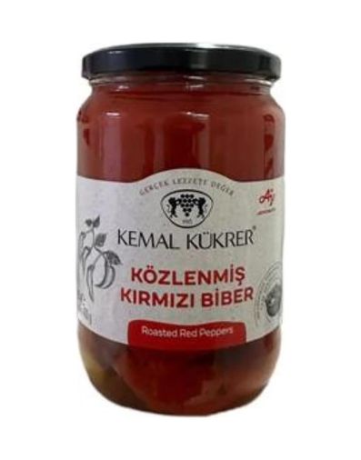 Anda 57855210121359080184975 Közlenmiş Kırmızı Biber Cam Kavanoz 720 Cc 12 Izgara