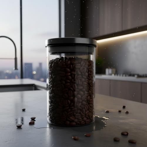 Anda 57855210124999680184975 450Ml Vakumlu Metal Kapaklı Borosilikat Cam Kavanoz 8.5Cm 12Cm 1 Adet 7009