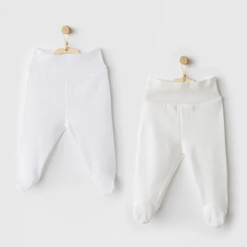 Andywawa AC25902 2li Pantolon Ecru White