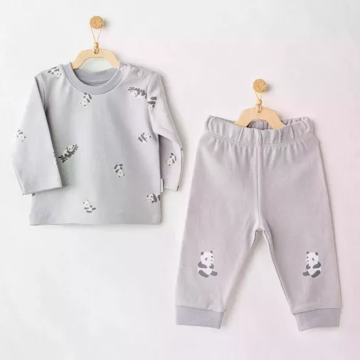 Andywawa AC26029 Keep Smiling 2'li Takım Grey