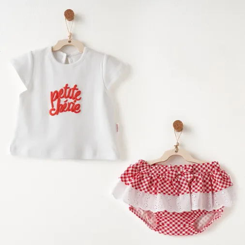 Andywawa AC26682 Cherry Chatty 2li Takım Red