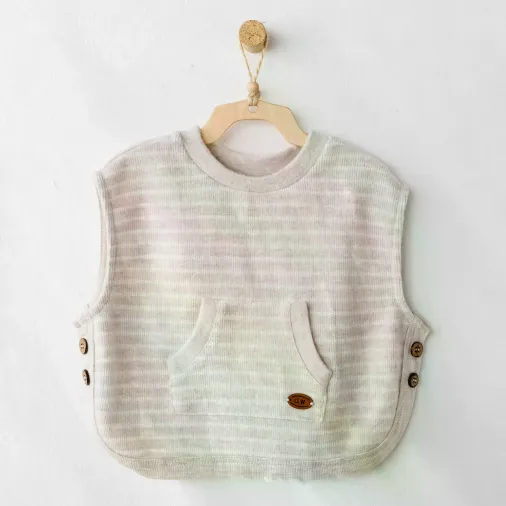 Andywawa Bebek Yelek Casual Ac26214 Beige