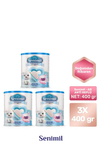 Anti- (Ar) Bebek Sütü 400 Gr 3 Lü Avantaj Paketi