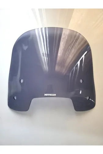 Apachi Beauty 125 Ön Cam 2024-2026 Model 38cm Füme Renkli 4mm APARATSIZ