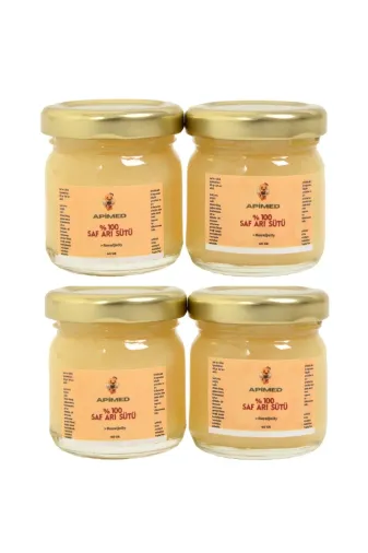 APİMED APDS106 Saf Ari Sütü(4*40Gr) | , Enerji Ve Vitamin Kaynağı Ekonomik Set