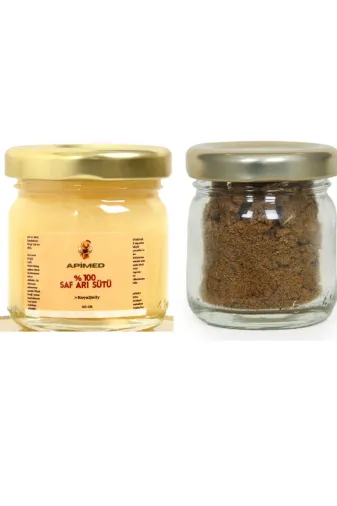 APİMED APMDS132 Arı Sütü (40Gr) Ve Propolis (20Gr) Ikili Avantajlı Set