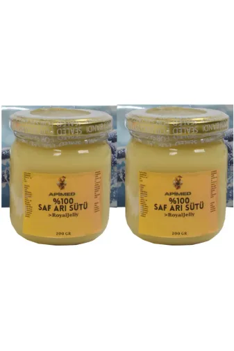 APİMED FSDGFS23423 Saf Arı Sütü– Doğal, Taze Ve Soğuk Zincirli Gönderim | Enerji Ve Bağışıklık Desteği (2*200Gr)