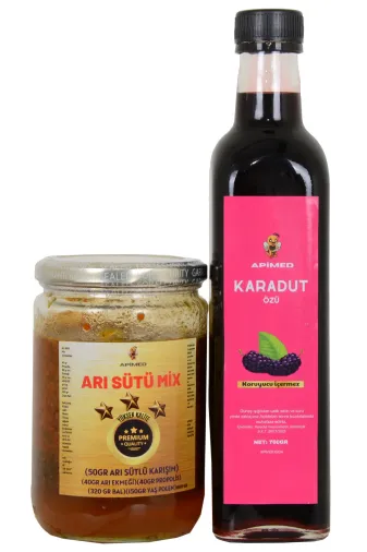 APİMED HRBLCN107 Karadut Özü (700Gr) Ve Arisütümix (600Gr) Avantajli Set
