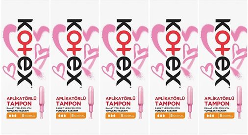 Aplikatörlü Tampon Normal 40 Lı Set (5PK*8)