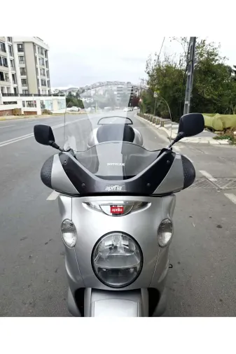 Aprilia Scarabeo 500 Ön Cam 49cm 2003-2008 Model Şeffaf Renkli 4mm