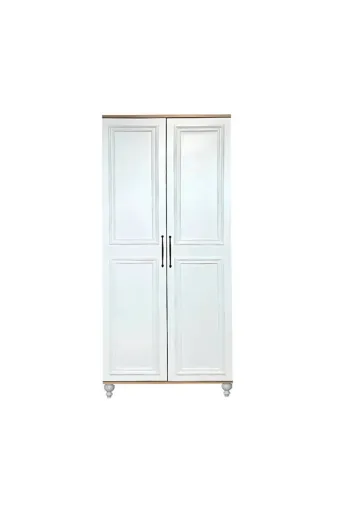 arionkids ARIONDLP93 Sicilya Dolap 2 Kapaklı | %100 Mdf | Rehau Kapaklı | Ağaç Ayaklı