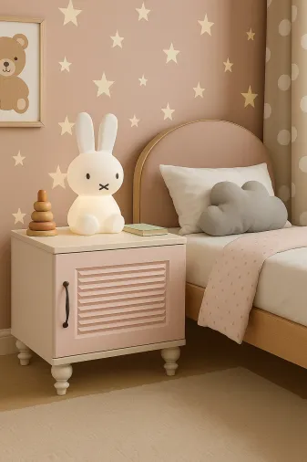 arionkids ARIONKIDSKMDN024 Masal Komodin | 1.sınıf Mdf Kalitesi | Rehau Kaplama Kapak | Ağaç Ayaklı