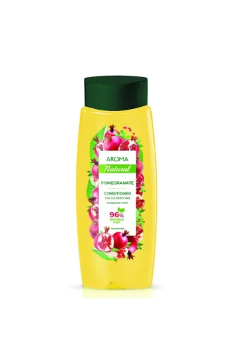 AROMA NATURAL 6971258 Pomegranate %96 Bitkisel Saç Kremi Boyali Saçlar İçin 400 Ml