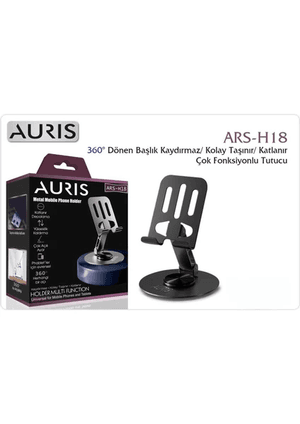 Ars-H18 360 Derece Metal Cep Telefonu Tutucusu