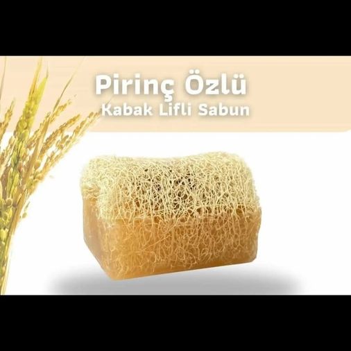 ARSUBAK 8693010531135 Kabak Lifli Sabun Pirinç Sabunu