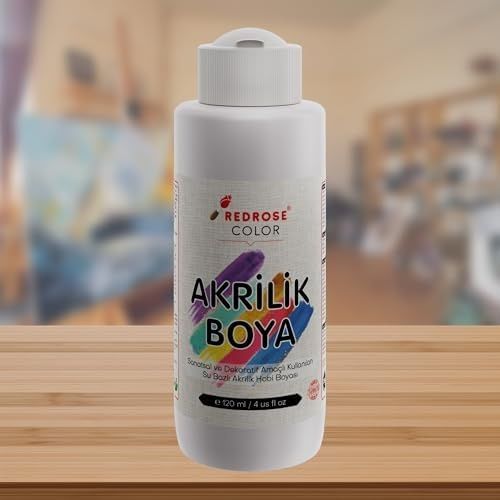 ART 133249813 Beyaz Akrilik Boya 120Ml