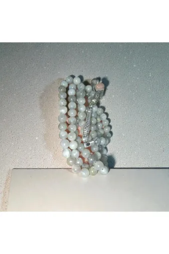 ART LİFE DOĞALTAŞ Natural Stones 5648484654685489435 Labradorit Taşı 8 Mm 99 Lu Namaz ( Dua ) Tesbihi