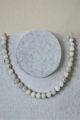 ART LİFE DOĞALTAŞ Natural Stones artlıfe900530 Sertifikalı Oniks Kırıktaş Doğaltaş Kalp Kolye