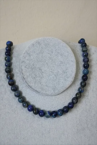 ART LİFE DOĞALTAŞ Natural Stones artlıfe900537 Sertifikalı 6 Mm Ametist Doğaltaş Kolye