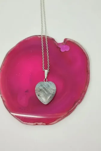 ART LİFE DOĞALTAŞ Natural Stones artlıfe900571 Sertifikalı Kristal Kuvars Kırıktaş Doğaltaş Kolye