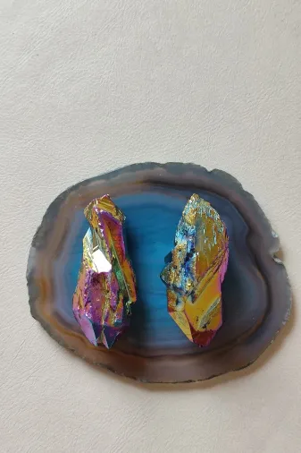 ART LİFE DOĞALTAŞ Natural Stones artlıfe900580 Sertifikalı Kunzit Kırıktaş Doğaltaş Kolye