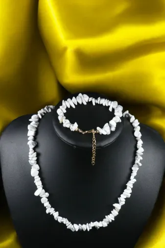 ART LİFE DOĞALTAŞ Natural Stones artlıfedoğaltaş600281 Havlit Kolye Bileklikhavlit Taşı Kolye Bileklik Çelik Tel Çelik Klips Çelik Halka Çelik Zincir