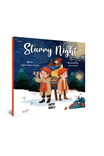 Artenino 9786255854384 İngilizce Hikaye Kitabi - Starry Night