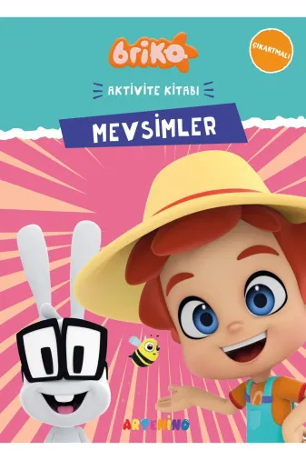 Artenino 9786256056114 Briko  Mevsimler / Çikartmali Aktivite Kitabi Serisi