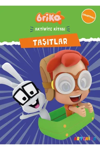 Artenino 9786256056121 Briko  Taşitlar / Çikartmali Aktivite Kitabi Serisi