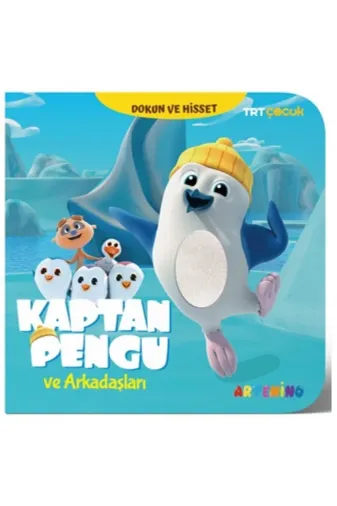 Artenino 9786256056442 Kaptan Pengu – Trt Çocuk Dokun Ve Hisset Kitap