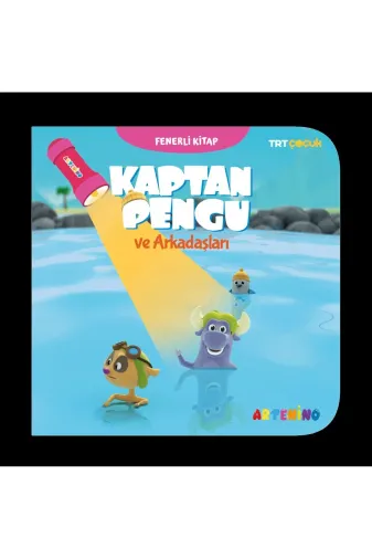 Artenino 9786256056688 Trt Çocuk Fenerli Ara-Bul Hikaye Kitabi - Kaptan Pengu Ve Arkadaşlari