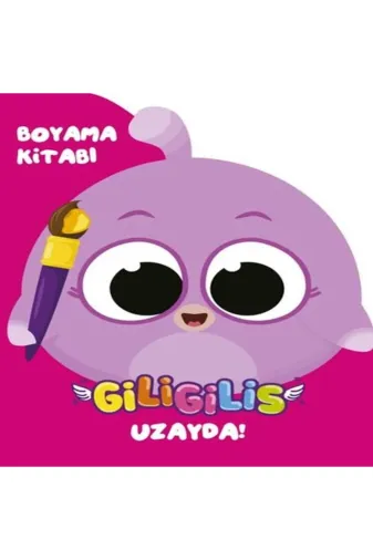 Artenino ENTA-9786259834429 Giligilis Uzayda Boyama Kitabı Serisi