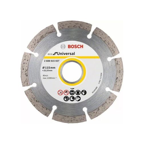 Arzum 130226534 Professional Eco For Universal Segmanlı Elmas Kesme Diski, Küçük Avuç Taşlama Makineleri İçin Beyaz
