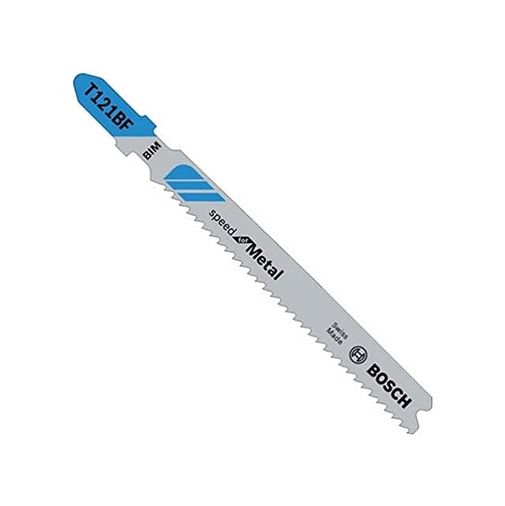 Arzum 130464404 3 X Dekupaj Testere Bıçağı T 121 Bf Speed For Metal Çelik Saclar İçin, Profesyonel Aksesuar Dekupaj Testere Beyaz