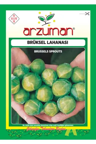 Arzuman Tohumculuk Davlin Brüksel Lahanası Tohumu 200 Adet