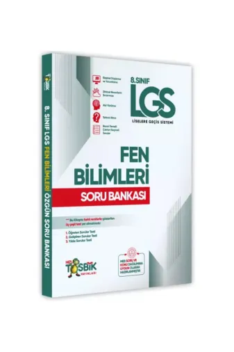 Asimetrik Yayınları LGSFenBilKD 8.sınıf Lgs Fen Bilimleri Özgün Soru Bankası