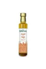 Aspir Yağı 250 ml Cam Şişe Soğuk Pres Aspir Yağı