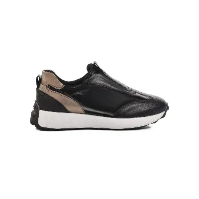 Aspor Siyah Beyaz Kadın Sneaker
