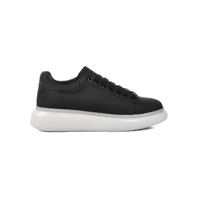Aspor Siyah Beyaz Memory Foam Unisex Spor Ayakkabı