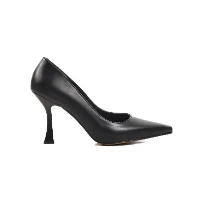 Aspor Siyah İnce Topuklu Stiletto Kadın Abiye Ayakkabı