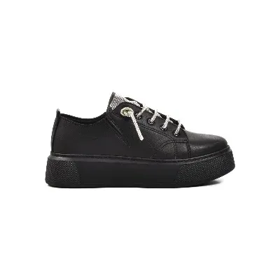 Aspor Siyah Kadın Sneaker
