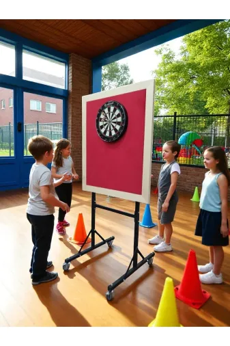 assa spor AKT-038 Villa Tipi Ayaklı Dart Standı Dart Malzemesi Profesyonel