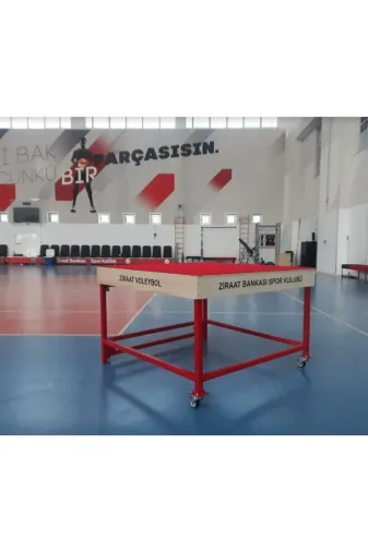 ASSASPOR Vly-034 Voleybol Smaç Kutusu Metal Voleybol Direği Profesyonel