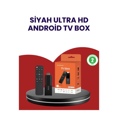 ASTRALTECH 100435602 Wifi Ve Bluetooth Destekli Android Tv Dönüştürücü Stick