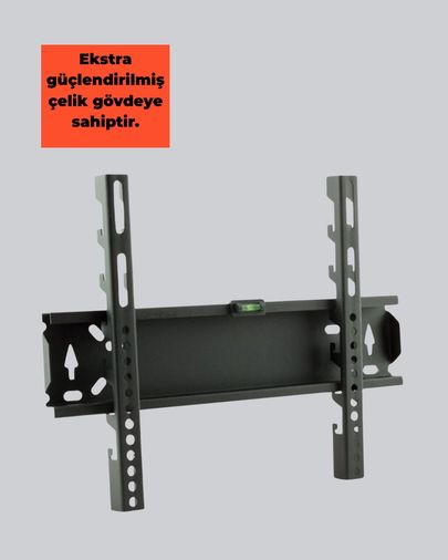 ASTRALTECH 115083995 Lcd Led Plasma Tv Askı Aparatı 32-65 İnç Uyumlu 3 Kademeli Ayar