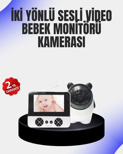 ASTRALTECH 116722227 Uzaktan Kontrollü Bebek Kamerası Ninni Ve Zoom Özellikli