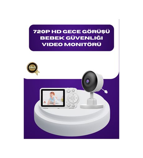 ASTRALTECH 116722291 2.8 İnç Ekranlı Bebek Kamerası Gece Görüşlü Ve Sesli İletişim